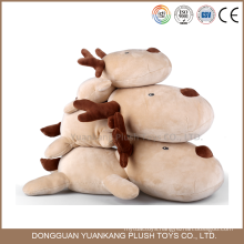 Custom lovely plush christmas deer animal toy